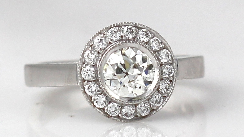 Modern Antique Diamond Rings